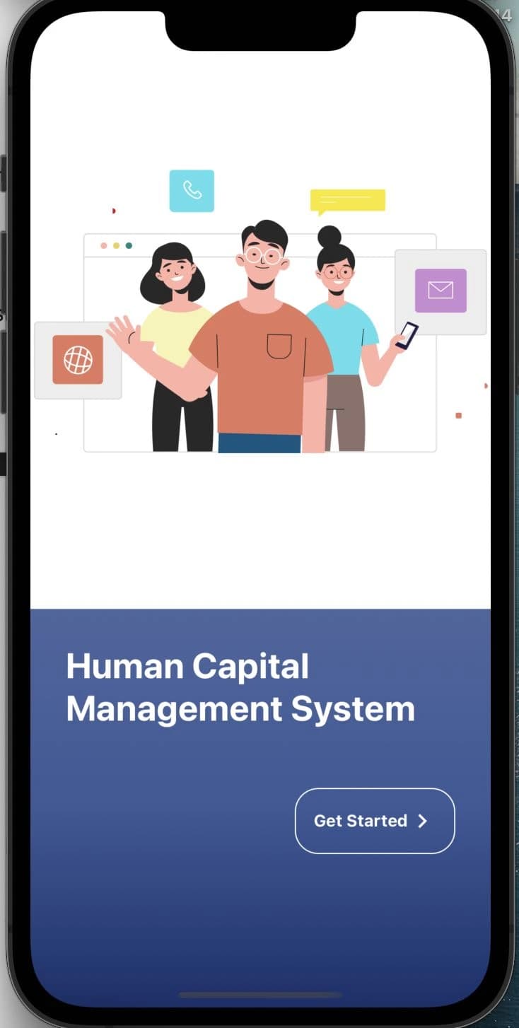 Human Capital / Attendance Mobile App image 2