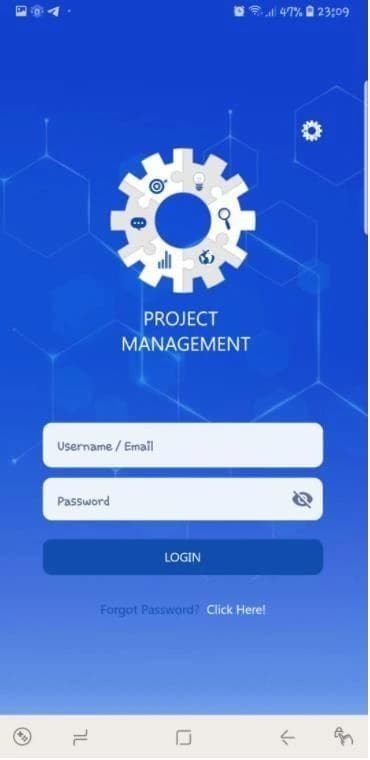 Project Management Mobile App image 2