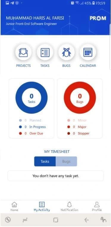Project Management Mobile App image 5